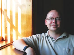 Andy at Stratford (author photo) - cmyk