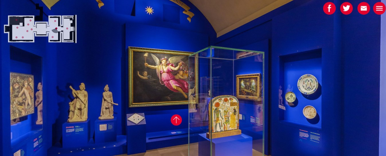 A look at virtual tourism and online exhibits at The Louvre Excalibur